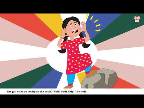 Class 1-The Girl Who Cried Wolf |#kidsvideo #rhymes #story #kidslearning #kids #viral #trending