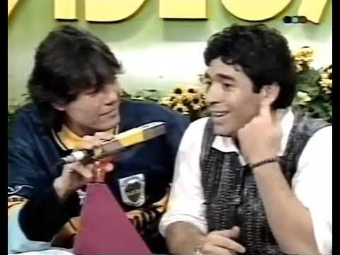 Maradona habla de su pelea con Passarella - TV 1996