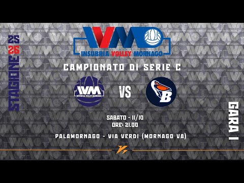 Volley Serie C Maschile: GALSTAFF INSUBRIA MORNAGO Vs. BOCCONI VOLLEY