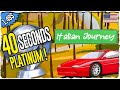 ITALIAN JOURNEY Super Easy 40 Seconds Platinum Trophy Guide PS4 PS5