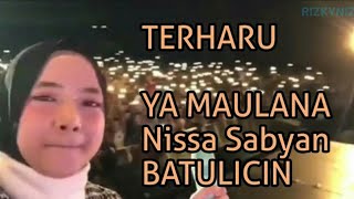 preview picture of video 'Terharu - Ya Maulana Nissa Sabyan di BATU LICIN'