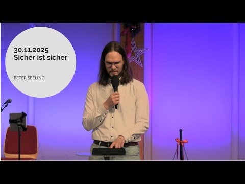 Peter Seeling: Better safe than sorry