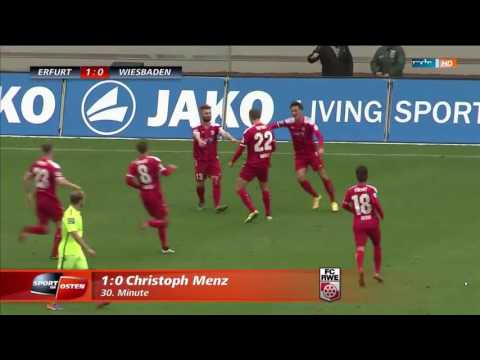 Die 10 schönsten Tore des Fc Rot weiß Erfurt in der Saison 16/17