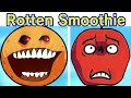 Friday Night Funkin' VS Annoying Orange: The Amazing Grace | Rotten Smoothie (FNF Mod: Horror)