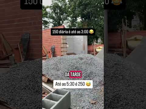 Quanto tá a diária na sua cidade? #pedreiro #servente #construcaocivil #mestredeobra