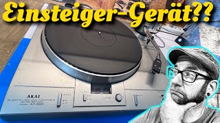 ❓PERFEKT für EINSTEIGER? - Der AKAI AP Q50 Plattenspieler #vintagehifi