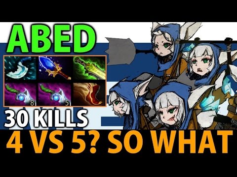 Abed Dota2 [Meepo] 4 vs 5? So What -30 Kills