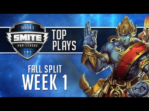 SMITE Pro League 2016 - Week 1 Top Plays (Fall Split)