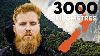 I'm running the length of New Zealand
