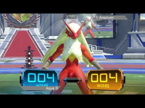 Aqua [Sceptile, Blaziken] vs Arsolum [Lucario] - Losers' Semis - SP Pokken June 2017