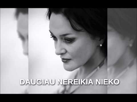 Džordana Butkutė - Daugiau Nereikia Nieko (Oficialus audio)