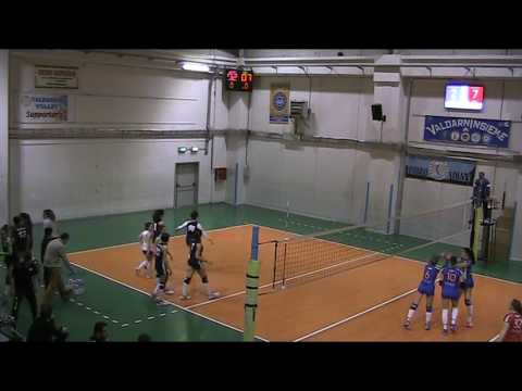#Volley #ValdarninsiemeSalesFirenze primo set set 25-21
