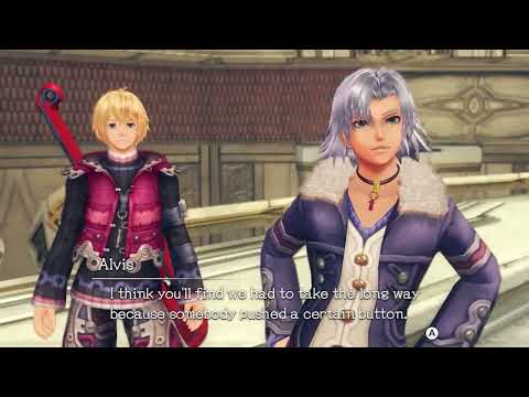 Xenoblade Chronicles Cutscene 97 - Towards the Ceremony Hall (Chapter 8)