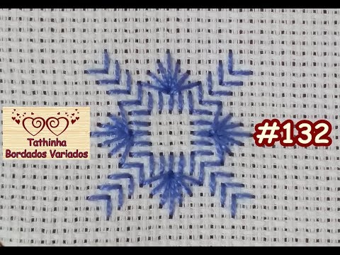 *132* STRAIGHT STITCH WITH EYELET STITCH - Tathinha Assorted Embroidery