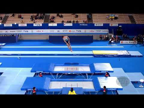 DAVYDENKO Anton (UKR) M - 2019 Trampoline Worlds, Tokyo (JPN) - Qualification Trampoline R2