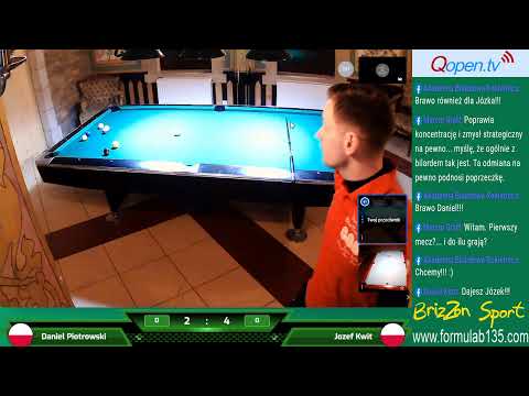 Formuła B 1-3-5 Standard Turniej Premierowy - Józef Kwit vs Daniel Piotrowski 1/8 finału