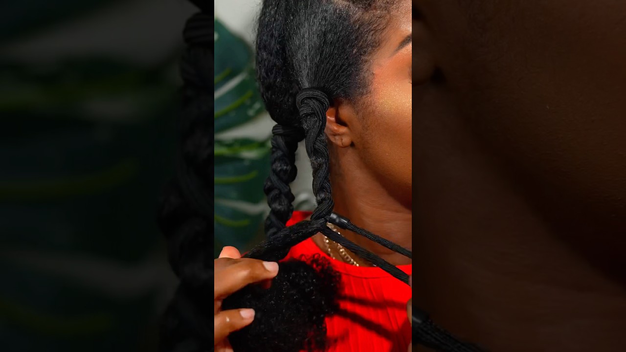 How I Stretch My Wash And Go Doing The Banding Method