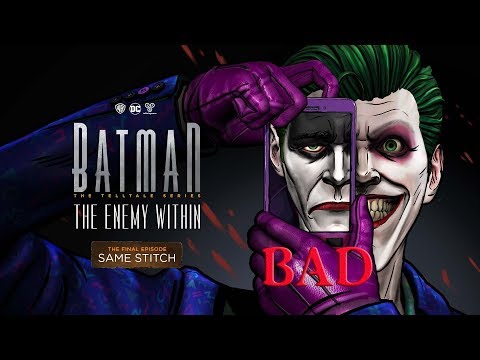 Telltale Batman Episode 5 Same Stitch - Bad Choices Part  1