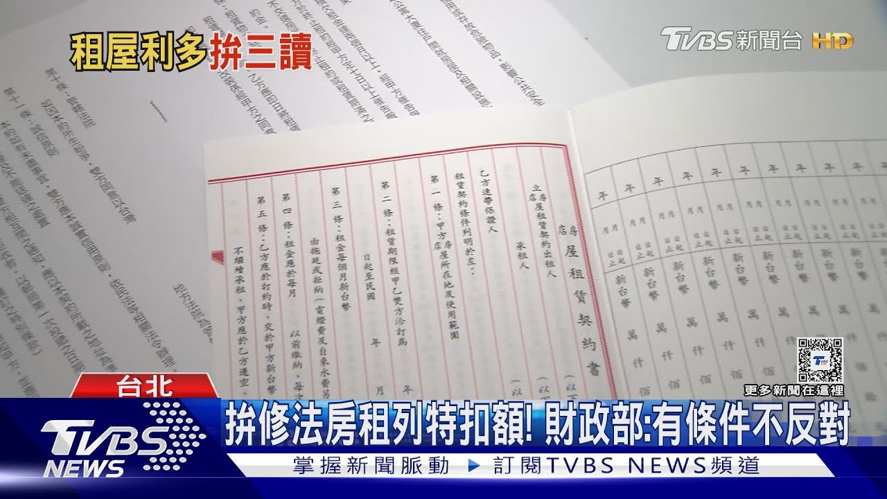 房租列特扣額? 專家憂引發另不正義「應回歸目的」