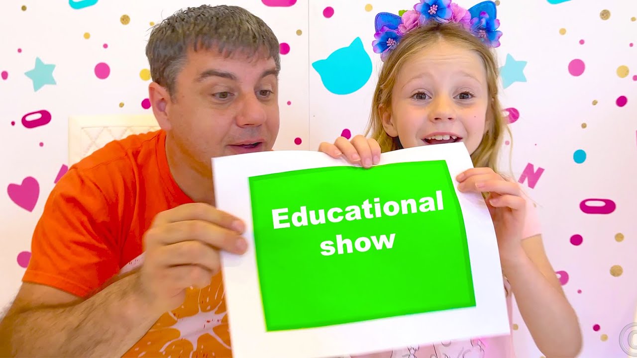 Познавательное шоу с папой. Nastya and an educational show with Dad
