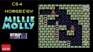 C64 homebrew game 'Millie & Molly'