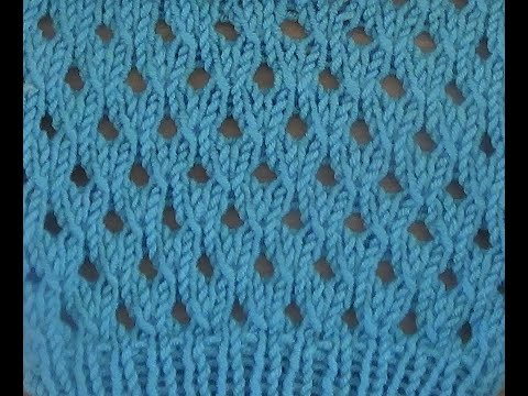 Strickmuster Nr.233 * Lochmuster, wunderschön *