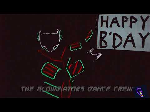 Tron dance India by the glowdiators dance crew_special birthday wish