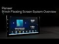Pioneer DMH-WT7600NEX - 9 Inch Floating Screen - System Overview