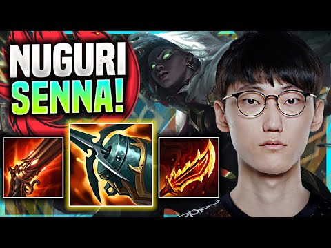 NUGURI TRIES NEW SENNA BUFFS! - FPX Nuguri Plays Senna Support vs Galio! | Season 11