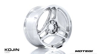 18" Motegi Racing MR161 Kojin (USA Warehouse) Silver Polished Alloy Wheels
