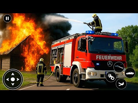 911 Emergency Firefighter Rescue - Fire Truck City Rescue Simulator 3D - Android Gameplay 