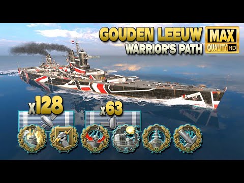 Gouden Leeuw: Good action with the golden Lion - World of Warships