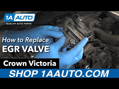 How to Replace EGR Valve 03-11 Ford Crown Victoria