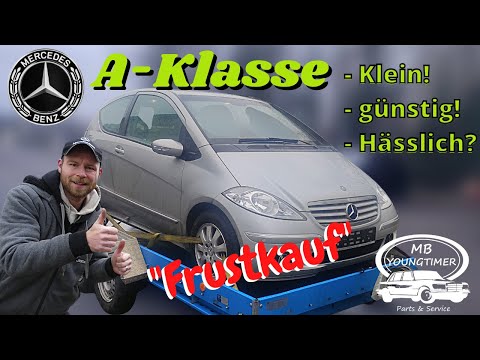Hässlich, Rentnerauto? Klein, Sparsam! Mercedes A-Klasse | Sparsam von A nach B | MB Youngtimer