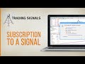 Subscribe to a trading signal in MetaTrader 4/5 - MetaTrader 4 Demo