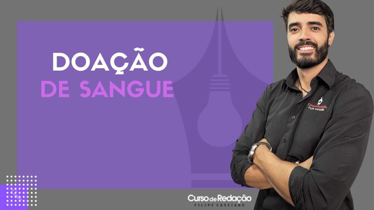 Tema de redação | Doação de sangue