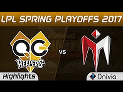 QG vs IM Highlights Game 5 LPL Spring Playoffs 2017 QG Reapers vs I May