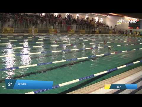 Serie 3 dei 50 Rana  Assoluti Femmine Master - Campionati Regionali Master 2015 VENETO e FRIULI VG