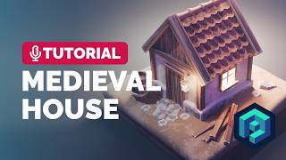 Full Blender Tutorial - Textured Medieval House