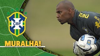 Abre o olho, Julio Cesar! Jefferson brilha em treino do Brasil