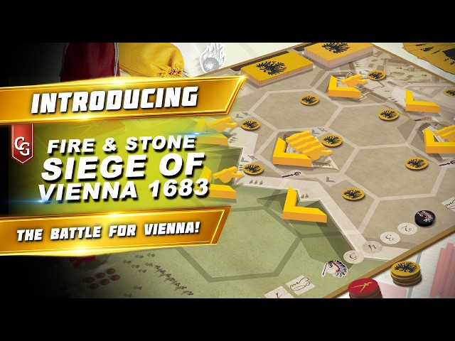 Vídeo relacionado con Capstone Games | Fire & Stone Siege of Vienna 1683 | Board Game | Base Game | 2 to 4 Players Ages 8+