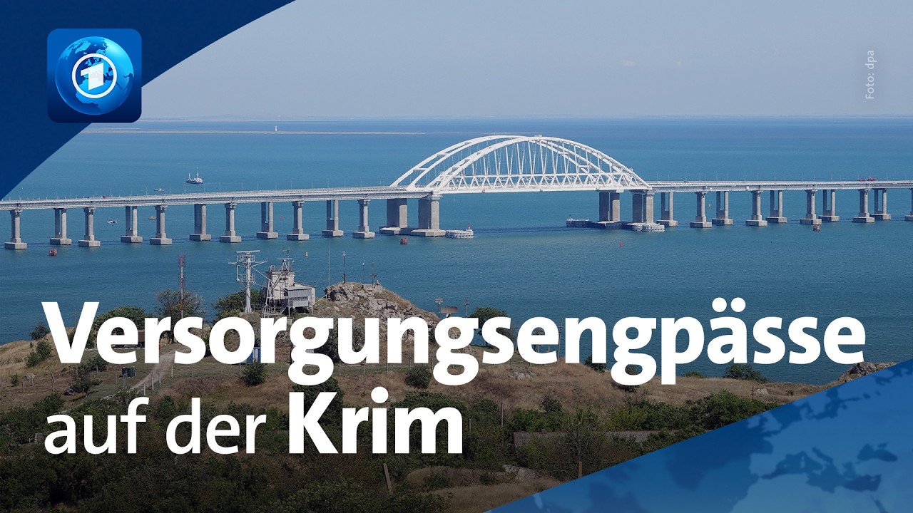 Angriffe der Ukraine: Versorgungsengpässe auf der Krim verschärfen sich