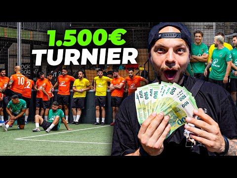 WIR HABEN ein FUßBALL TURNIER UM 1.500€ VERANSTALTET!