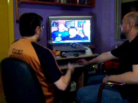 gryfo y karra in the karaoke