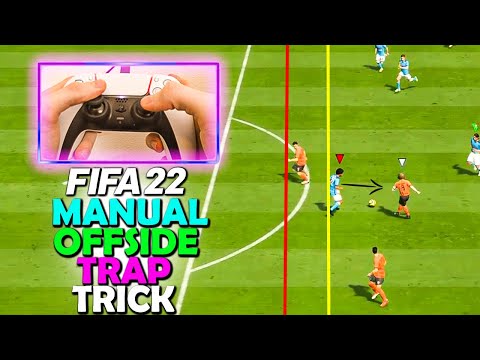 DEFEND COUNTER ATTACKS with this PRO OFFSIDE TRICK in FIFA 22 | FIFA 22 DEFENDING TUTORIAL