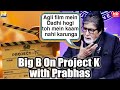 Amitabh Bachchan shares experience of working on the sets of Prabhas's Project K in Hyderabad