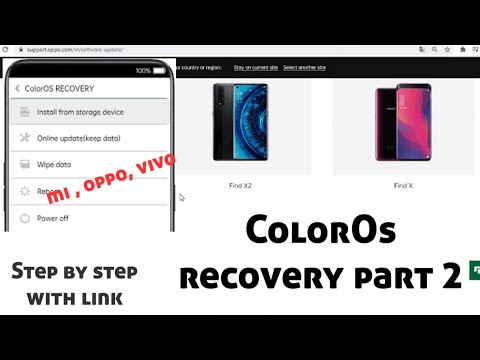 ColorOs recovery download | Fix ColorOs for every mobile |ColorOs recovery oppo a37 , realme 2pro