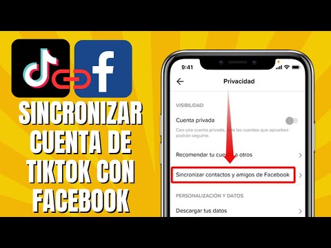How to Sync My TikTok Account with Facebook | Link Facebook to TikTok