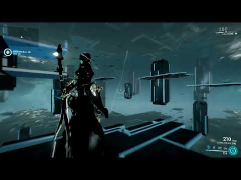Warframe - Hunter Mastery Rank 13 Falling Platforms Test Using Limbo