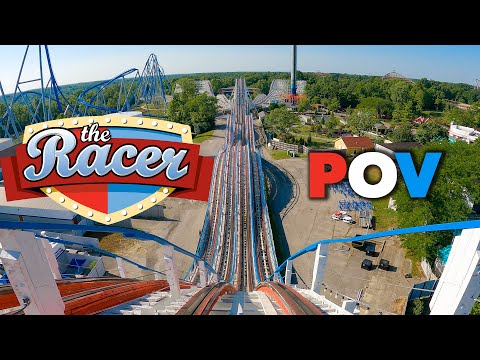 The Racer Roller Coaster - Official POV 2022 50th Anniversary